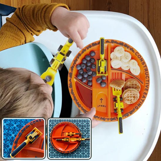 Assiette apprentissage alimentaire - Rigolard Bébé