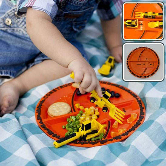 Assiette apprentissage alimentaire - Rigolard Bébé