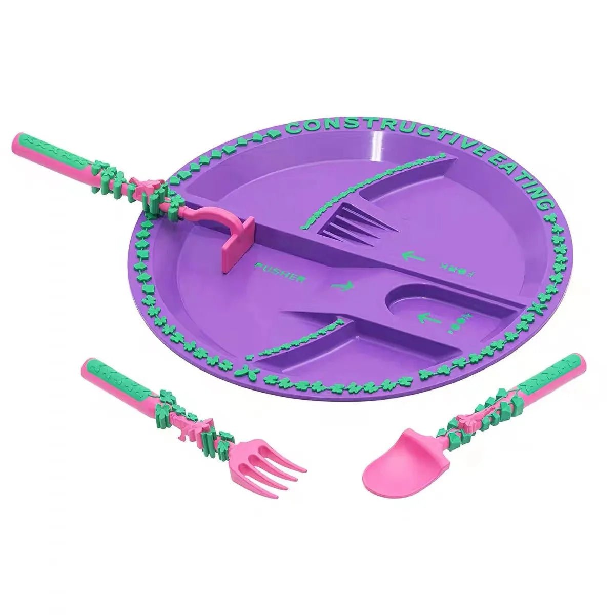 Assiette apprentissage alimentaire - Rigolard Bébé