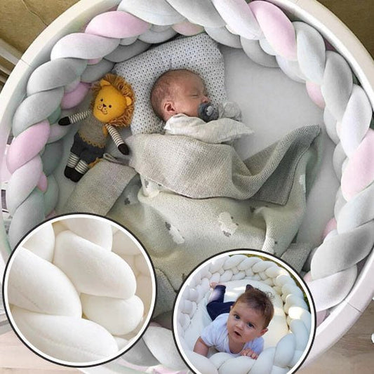 Tour de Lit Tressé douce Bébé